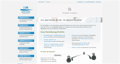 Desktop Screenshot of euro-japan.de
